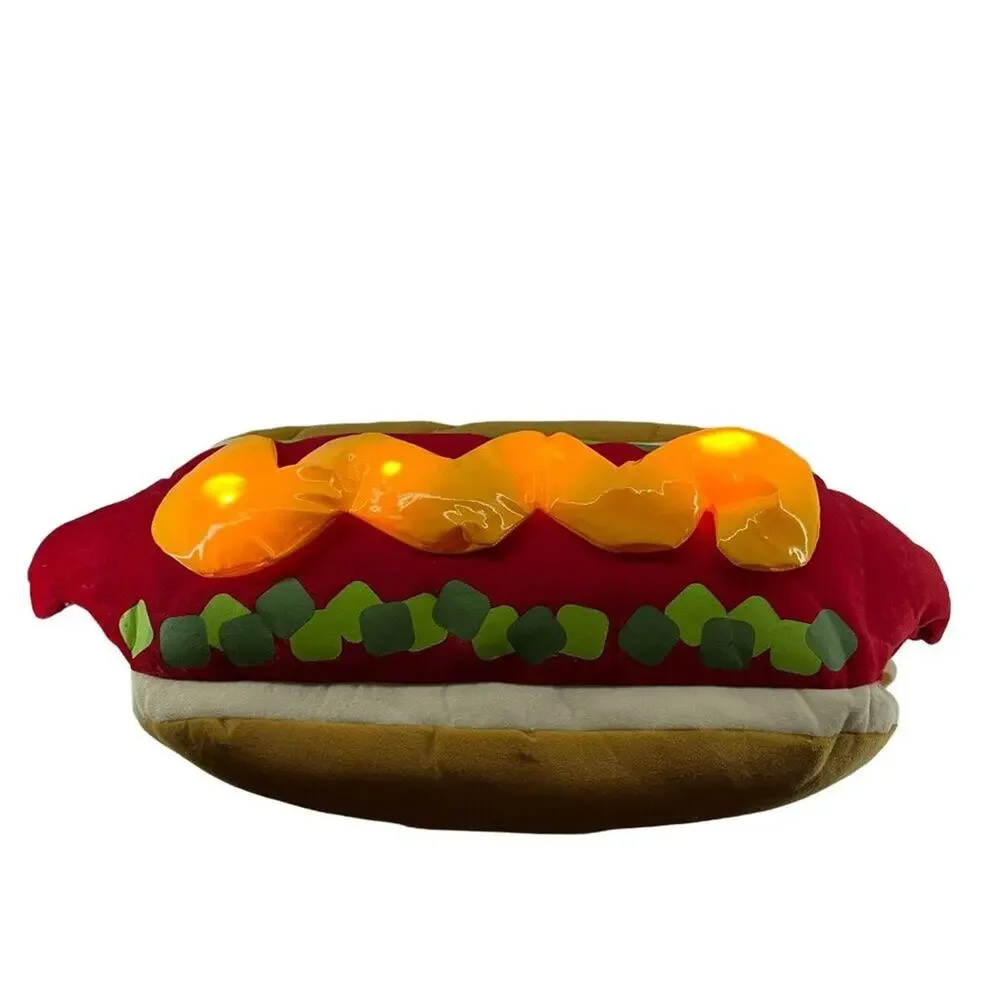 Plush Hotdog Dog and Cat Costume Size Xlarge